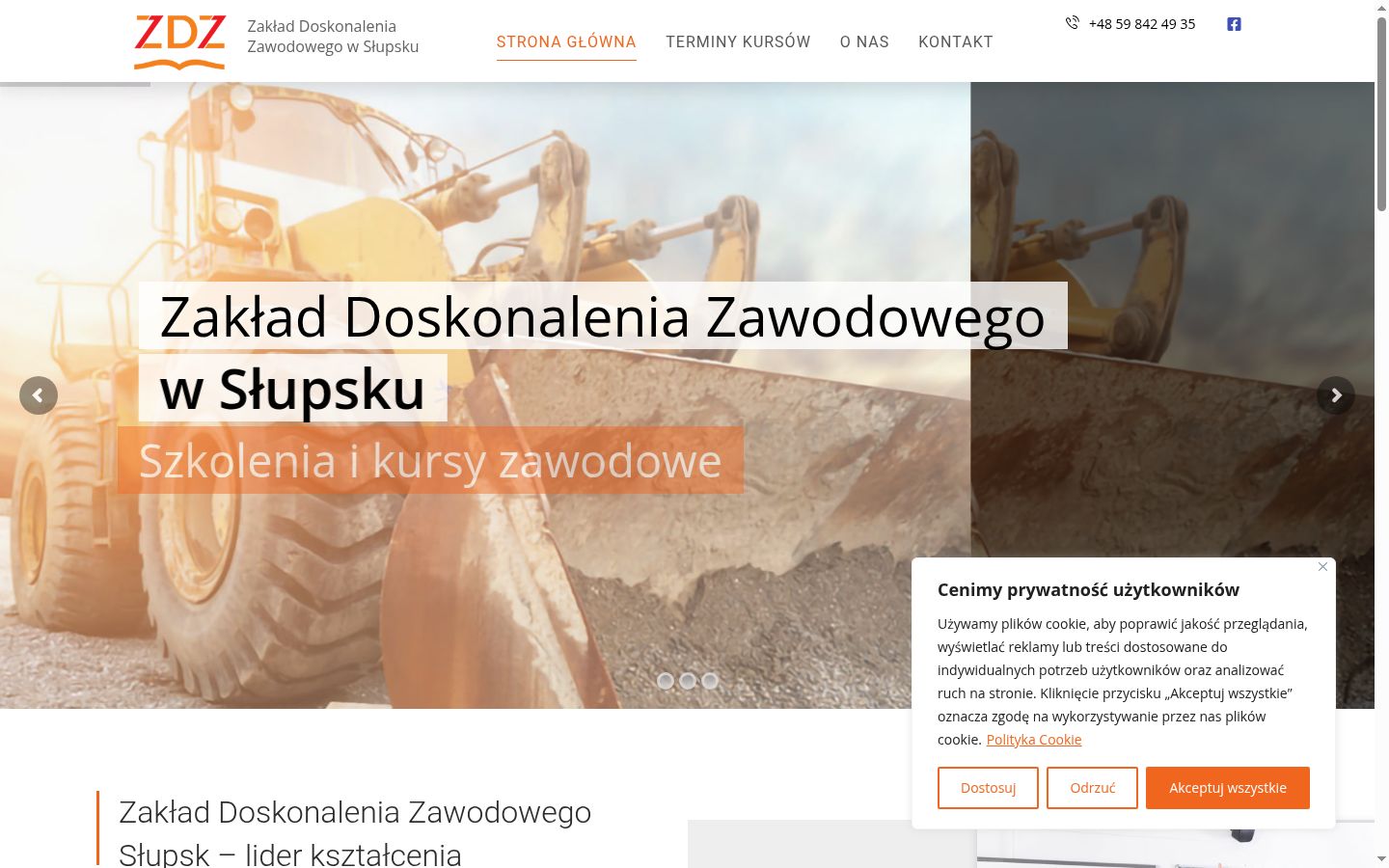 Screenshot des Einwilligungsbanners vor jeglicher Interaktion