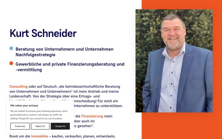Screenshot of kurt-schneider.consulting