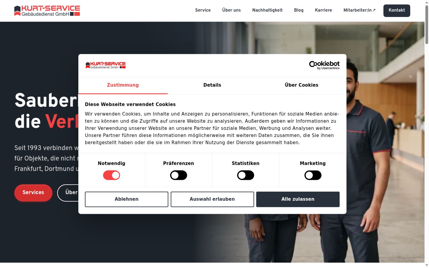 Sutikimo reklamjuostės, rodytos prieš bet kokią sąveiką, ekrano kopija