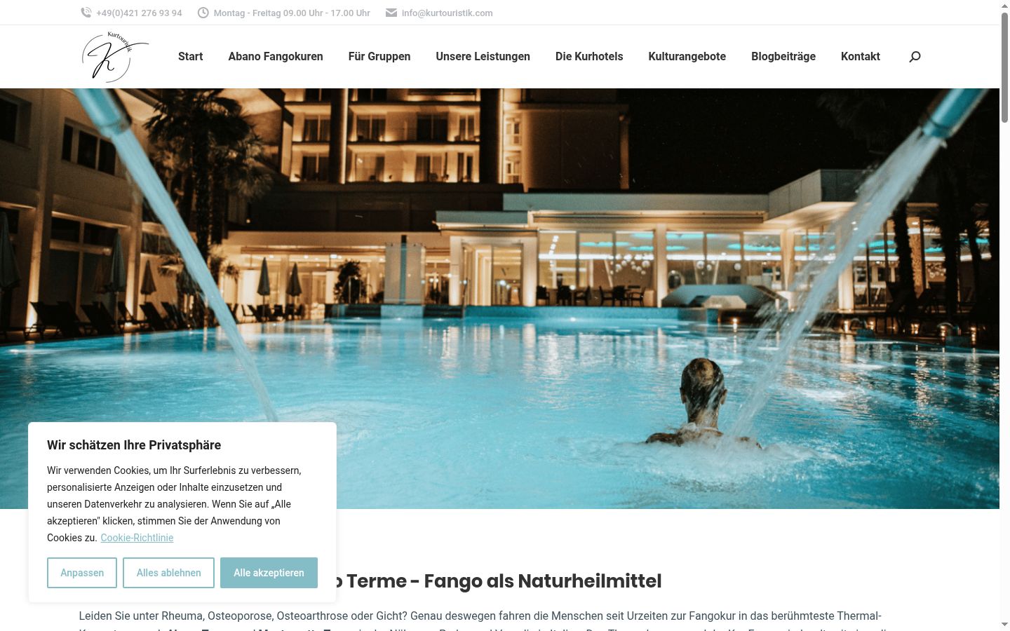 Snímek obrazovky baneru souhlasu zobrazeného před jakoukoli interakcí