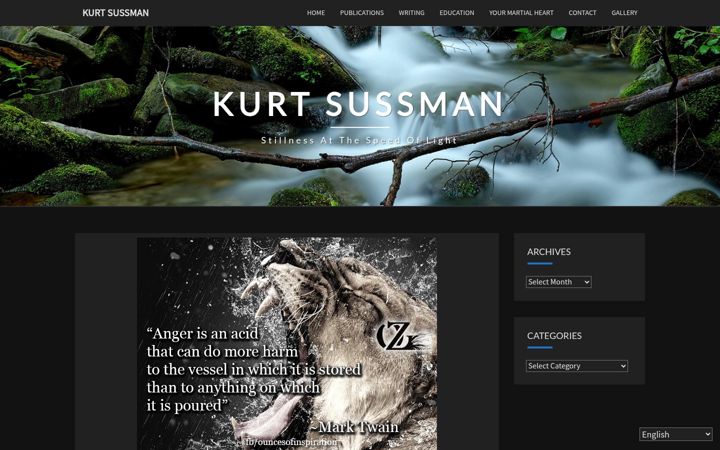 Screenshot of kurtsussman.com