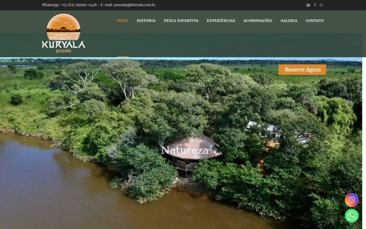 Screenshot of kuryala.com.br