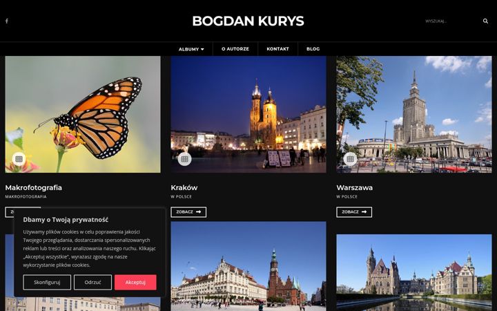 Screenshot of kurys.pl