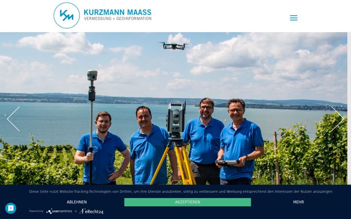 Screenshot of kurzmann-maass.de