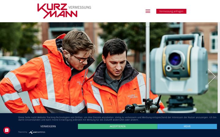 Screenshot of kurzmann.de