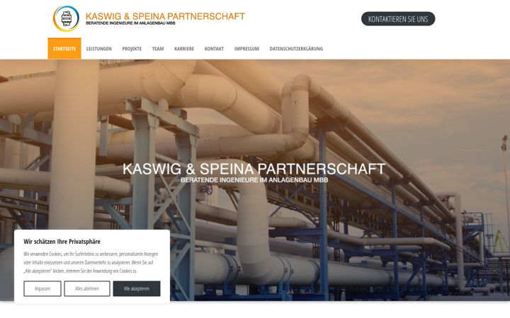 Screenshot of kus-ing.de