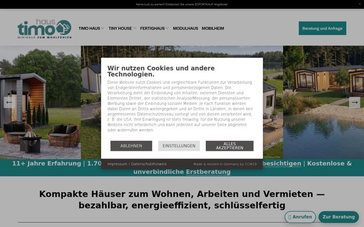 Screenshot of kuschl-haus.de