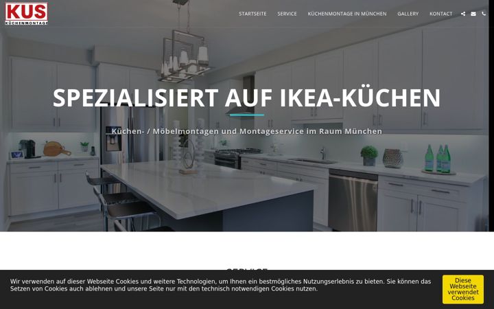 Screenshot of kuskuchenmontage.de