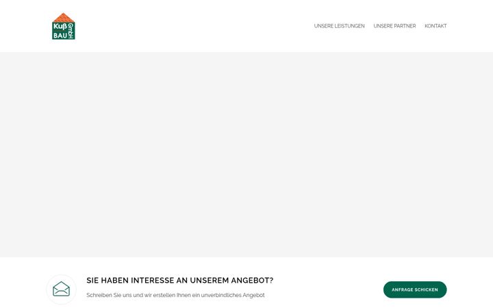 Screenshot of kuss-bau.de