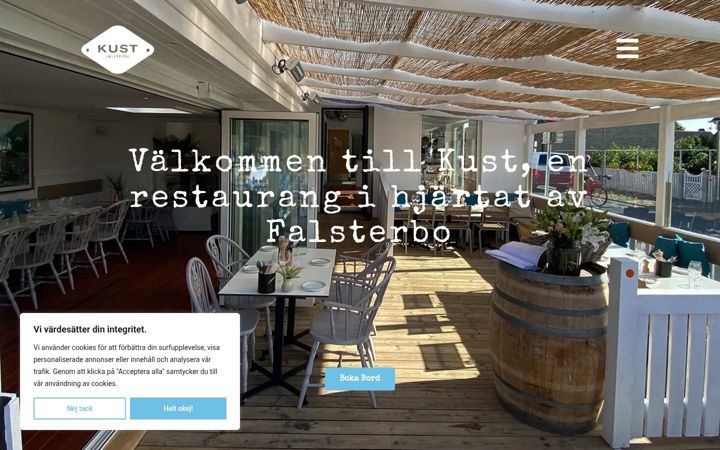 Screenshot of kustfalsterbo.se