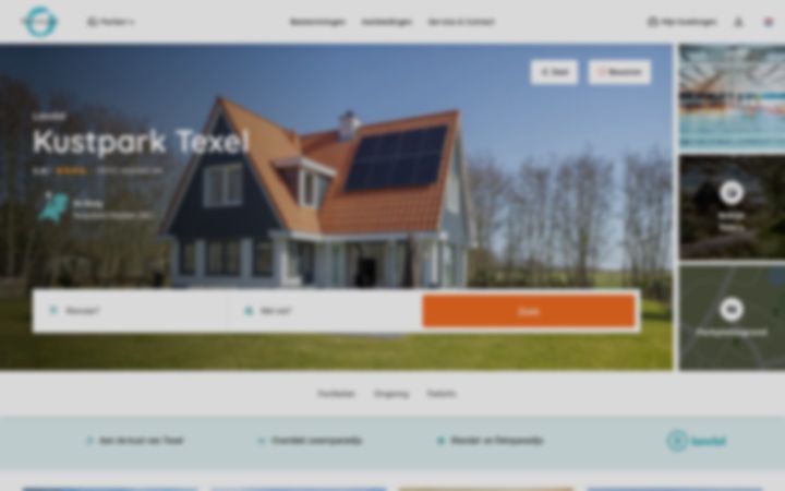 Screenshot of kustparktexel.nl