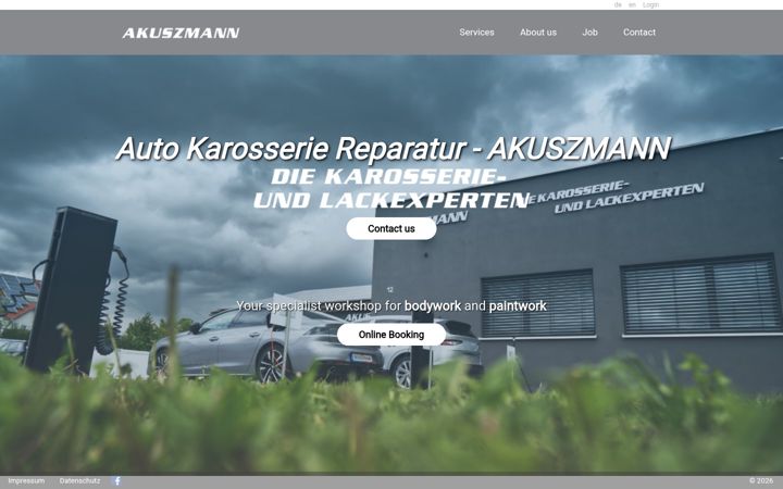 Screenshot of kuszmann.com