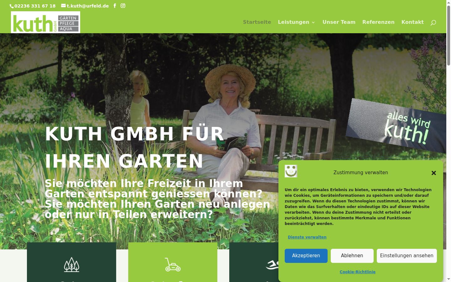 Screenshot tal-banner tal-kunsens muri qabel kwalunkwe interazzjoni
