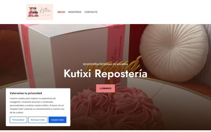 Screenshot of kutixireposteriaartesana.com