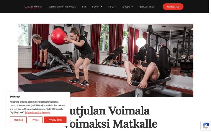 Screenshot of kutjula.fi