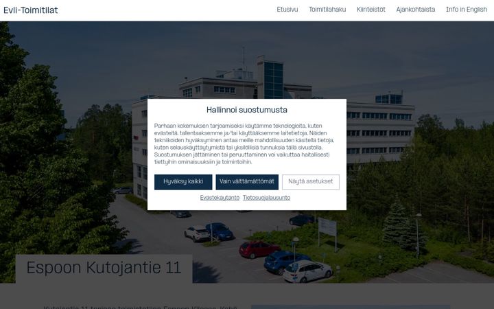 Screenshot of kutojantie11.fi