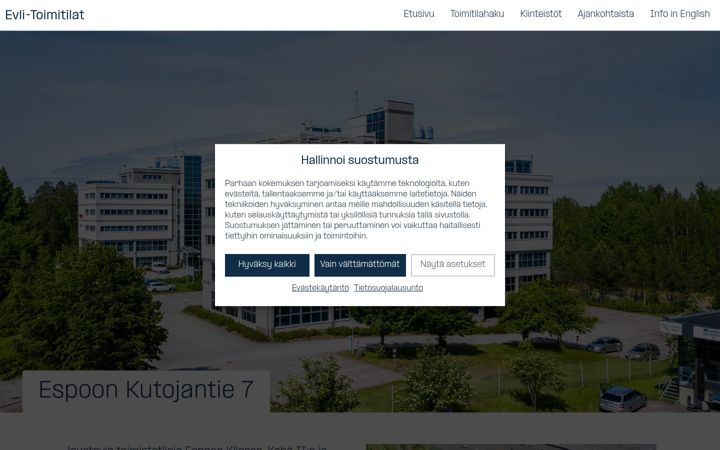 Screenshot of kutojantie7.fi