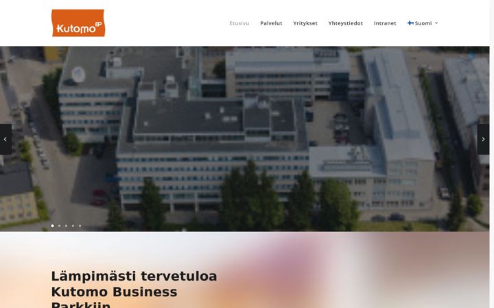 Screenshot of kutomopark.fi