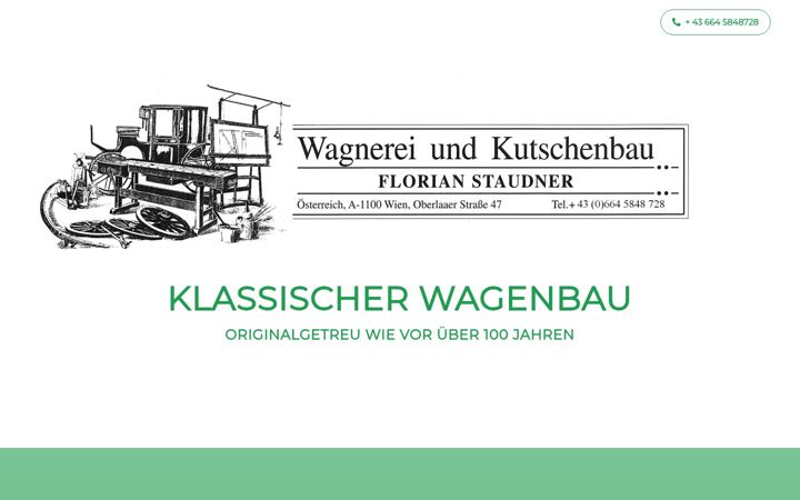 Screenshot of kutschenbau.at