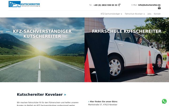Screenshot of kutschereiter.de