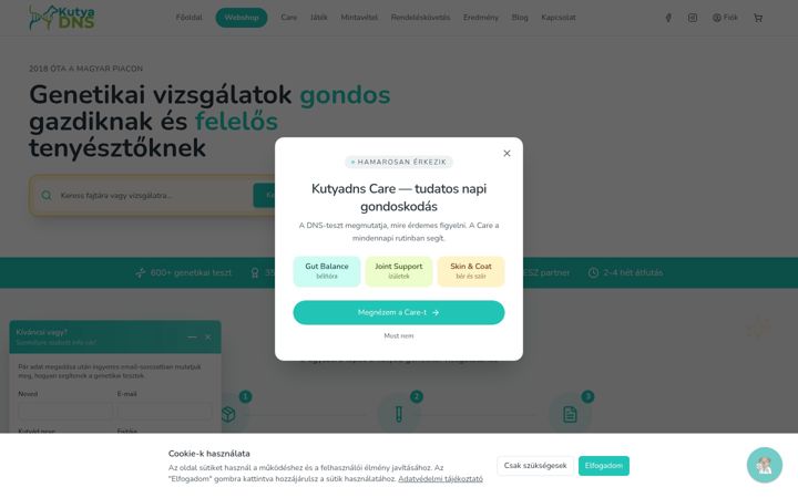 Screenshot of kutyadns.hu
