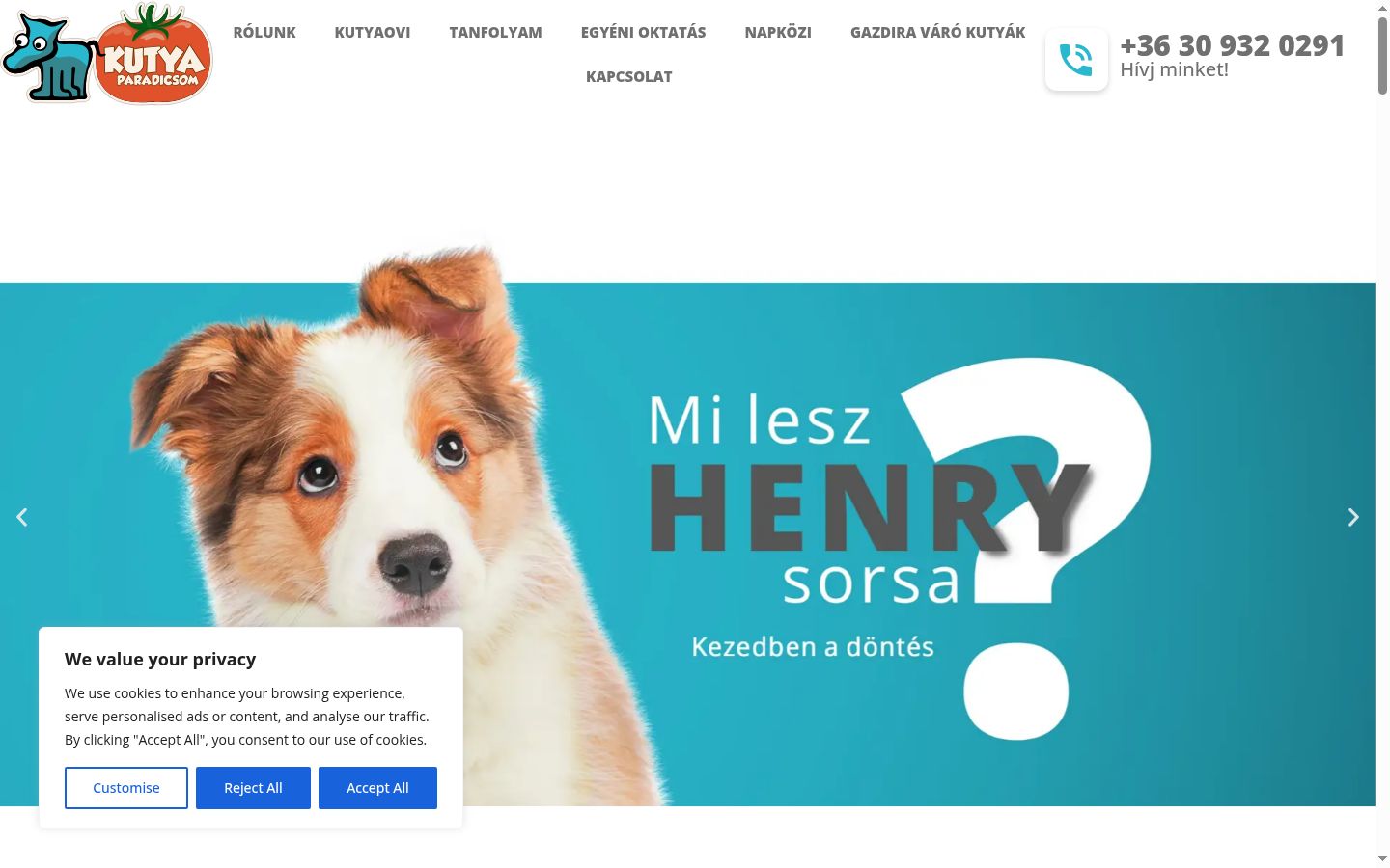 Screenshot tal-banner tal-kunsens muri qabel kwalunkwe interazzjoni