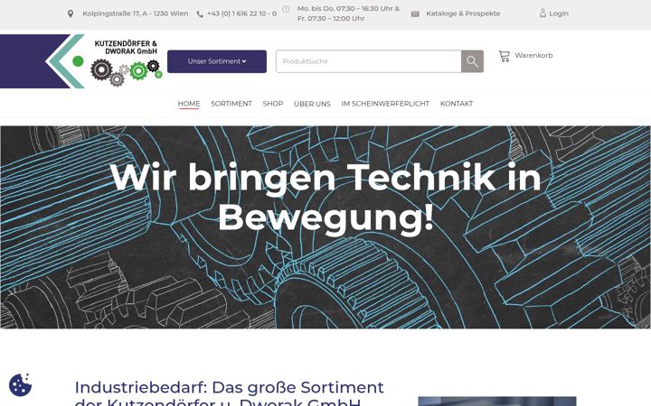 Screenshot of kutzendoerfer.at