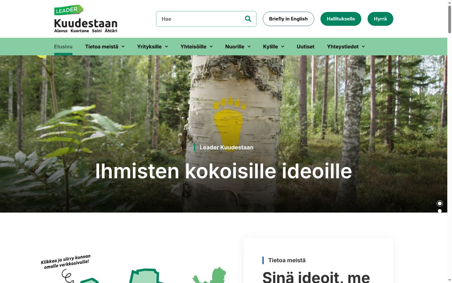 Screenshot tal-banner tal-kunsens muri qabel kwalunkwe interazzjoni