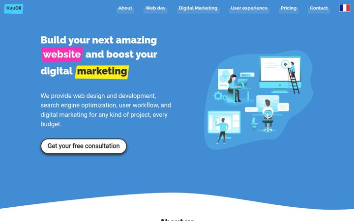 Screenshot of kuudii.com