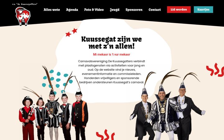 Screenshot of kuussegatters.nl