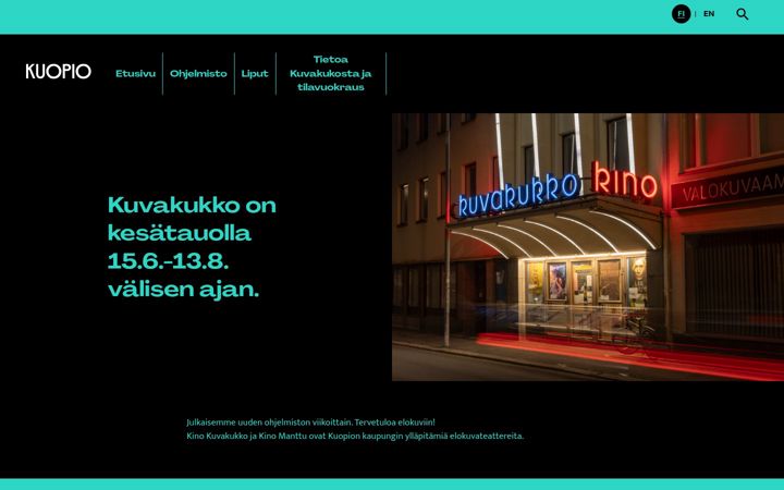 Screenshot of kuvakukko.fi
