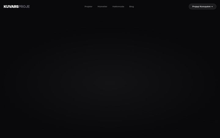 Screenshot of kuvarsproje.com