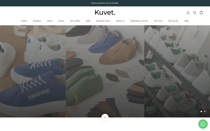 Screenshot of kuvet.eu