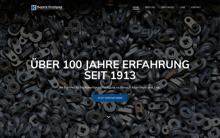 Screenshot of kuwertz.de