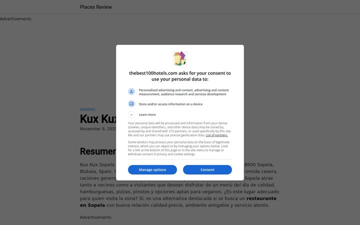 Screenshot of kuxkuxsopela.es
