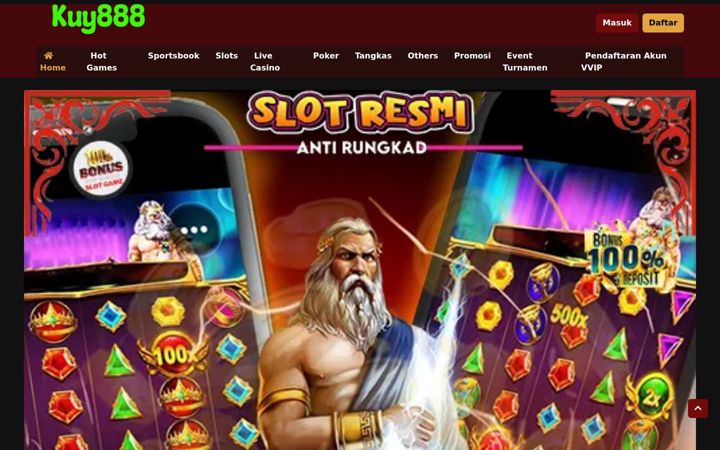 Screenshot of kuy888slot.com