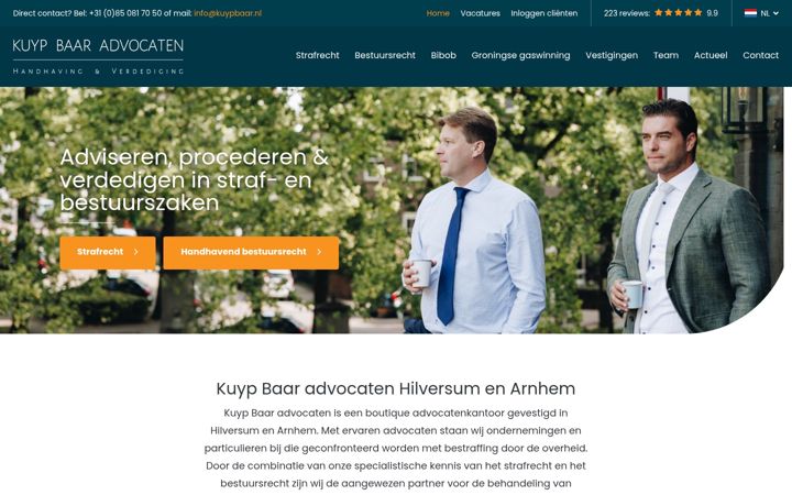 Screenshot of kuypbaar.nl