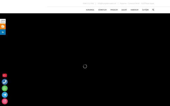 Screenshot of kuzeykaleinsaat.com