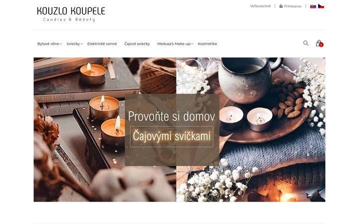 Screenshot of kuzlokupela.sk