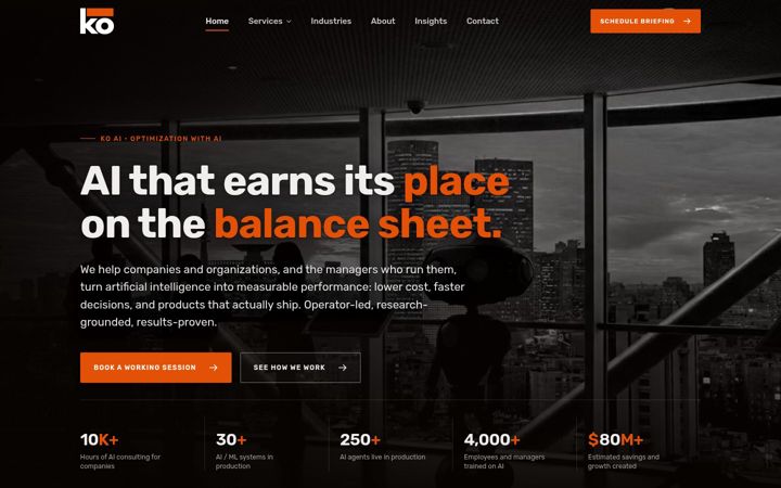 Screenshot of kuzmanko.com