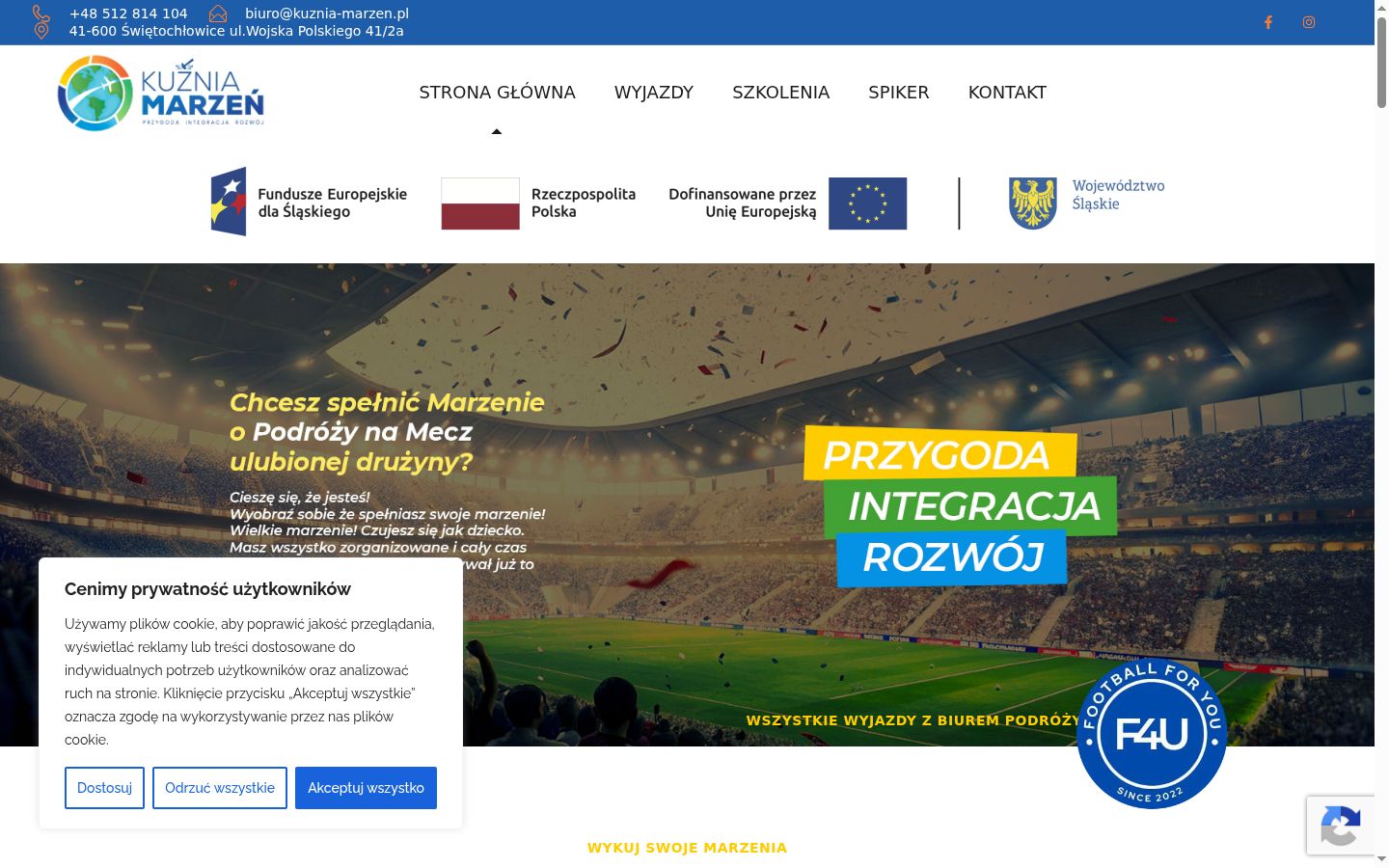 Posnetek zaslona pasice za privolitev, prikazane pred kakršno koli interakcijo