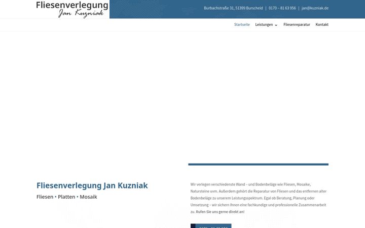 Screenshot of kuzniak.de