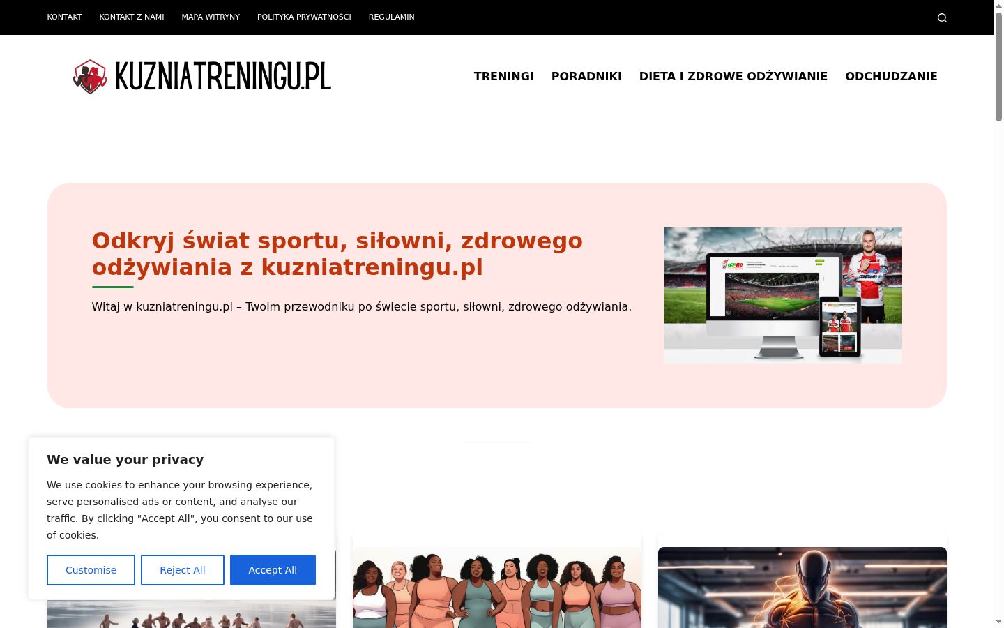 Snímek obrazovky baneru souhlasu zobrazeného před jakoukoli interakcí