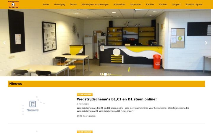 Screenshot of kv-activitas.nl