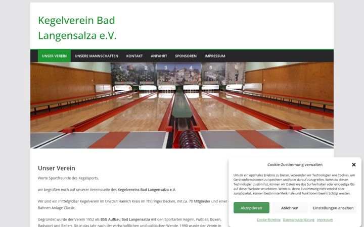 Screenshot of kv-badlangensalza.de