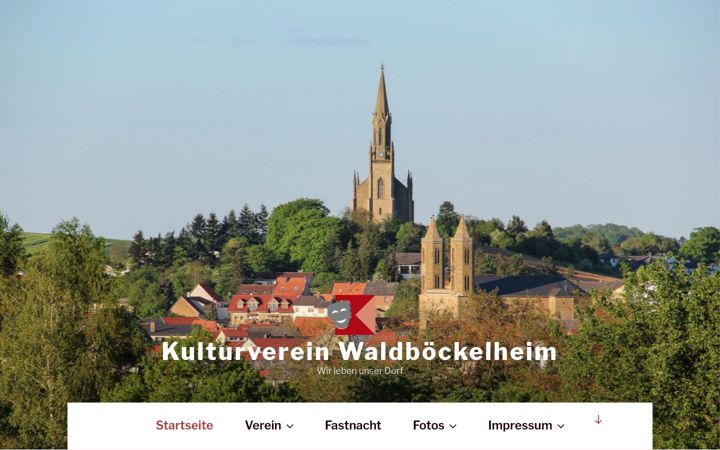 Screenshot of kv-waldboeckelheim.de