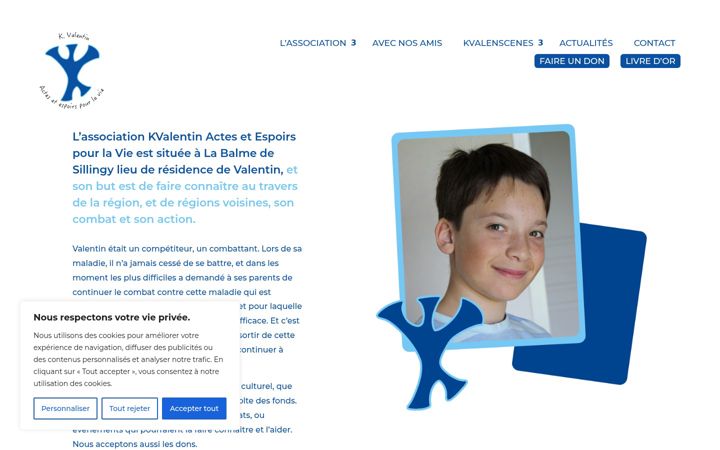 Screenshot of kvalentin.org