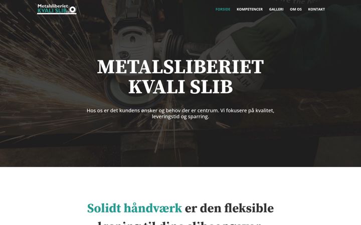 Screenshot of kvalislib.dk