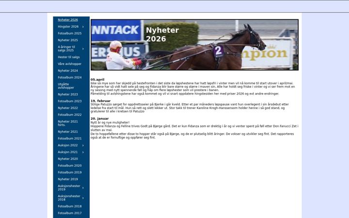 Screenshot of kvalitetsoppdrett.com
