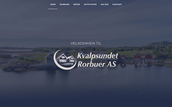 Screenshot of kvalpsundet.no